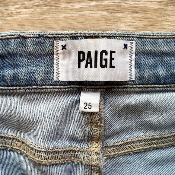 Paige Skyline Ankle Peg Jeans-Size 25 - Picture 8 of 11